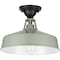 Progress Lighting Cedar Springs Collection Pistachio One-Light Semi-Flush Mount P550070-079 - alternate 3